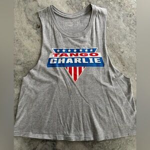 Tango Charlie Grey Muscle Tee